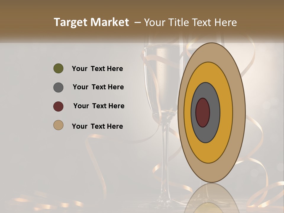 Standing Beach Water PowerPoint Template