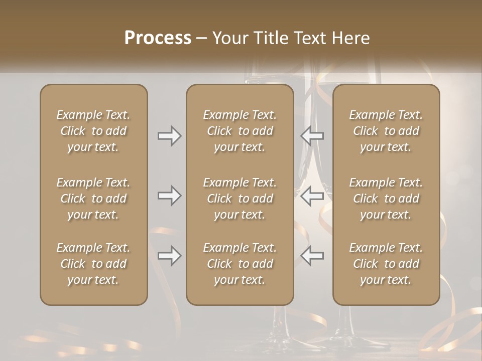 Standing Beach Water PowerPoint Template
