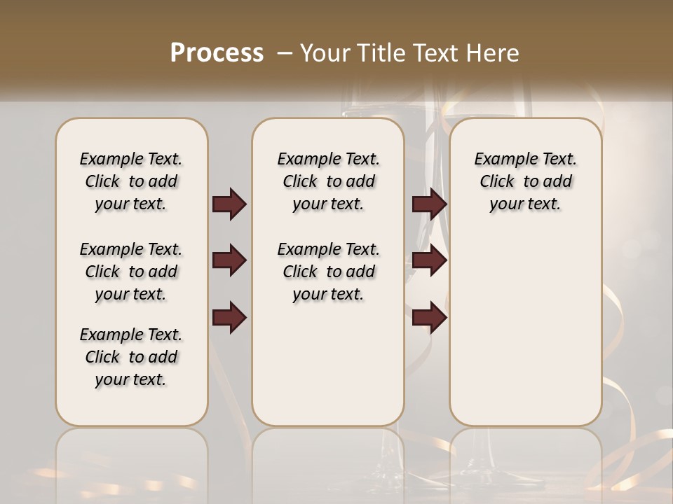 Standing Beach Water PowerPoint Template