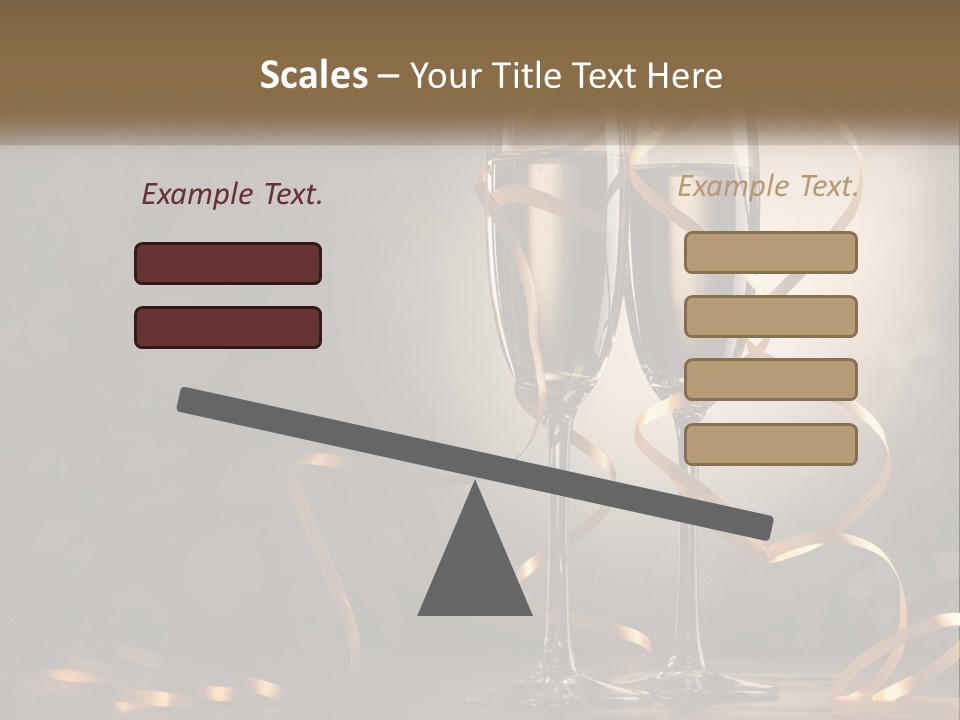 Standing Beach Water PowerPoint Template