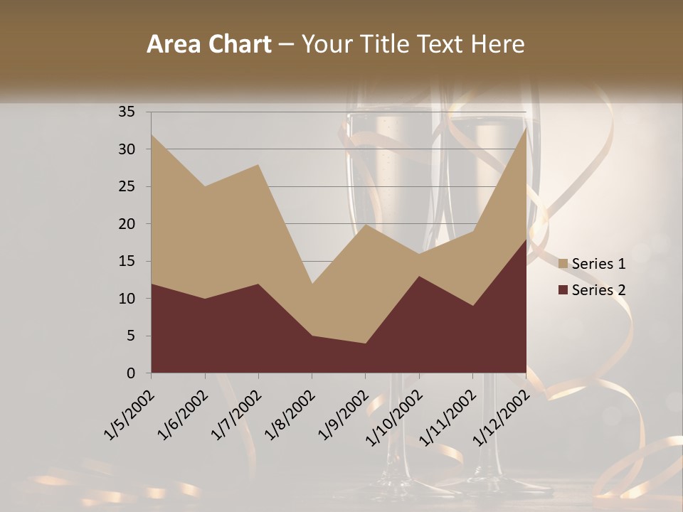 Standing Beach Water PowerPoint Template