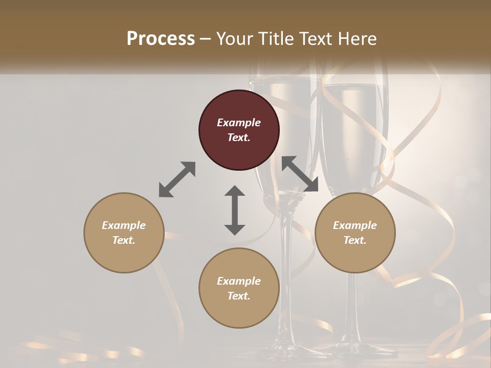 Standing Beach Water PowerPoint Template