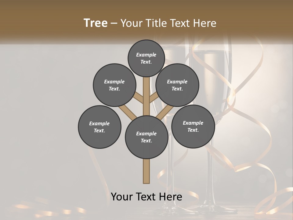 Standing Beach Water PowerPoint Template