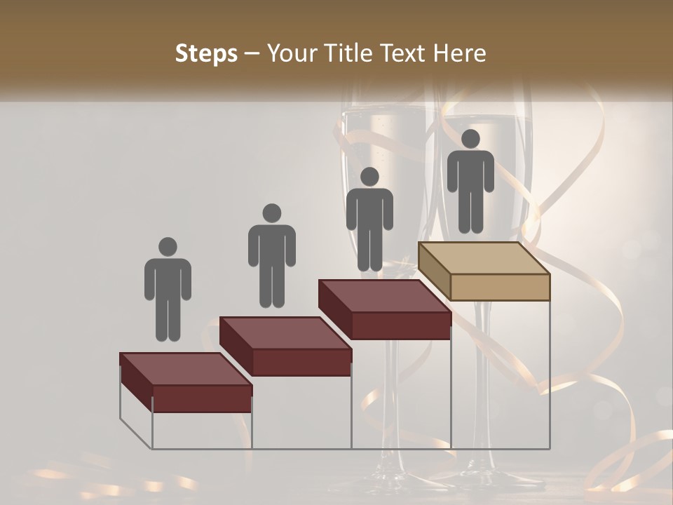 Standing Beach Water PowerPoint Template