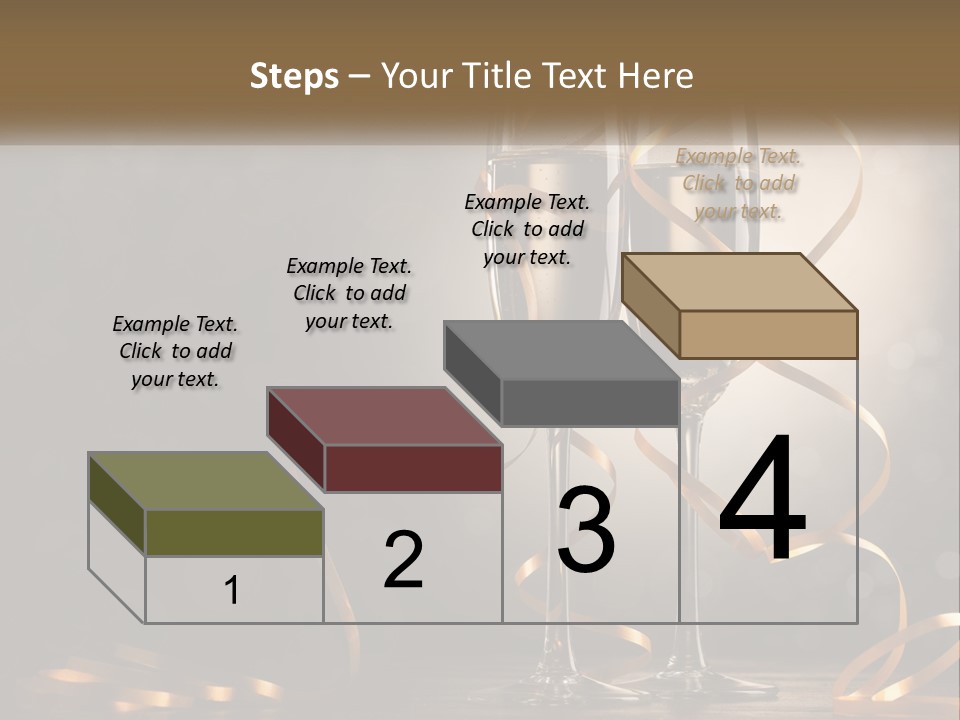 Standing Beach Water PowerPoint Template