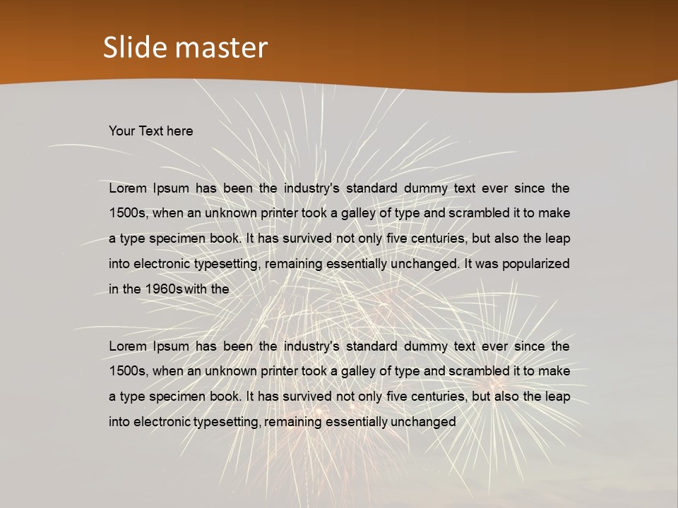 Beach Family Sea PowerPoint Template