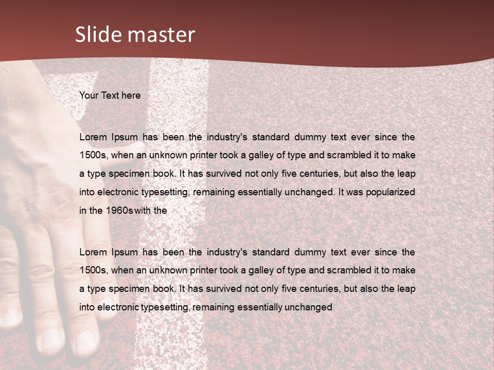 Sea Water Old PowerPoint Template