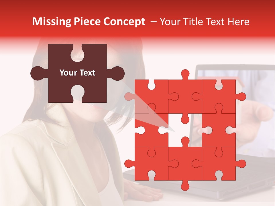 Standing Pensioner Retirement PowerPoint Template