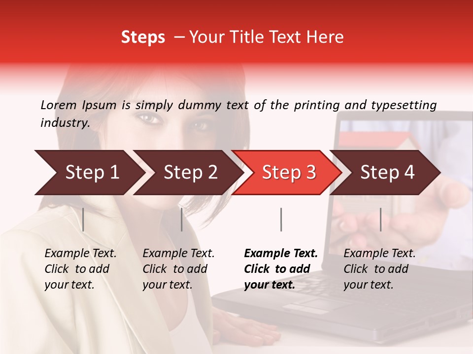 Standing Pensioner Retirement PowerPoint Template