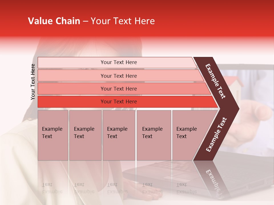 Standing Pensioner Retirement PowerPoint Template
