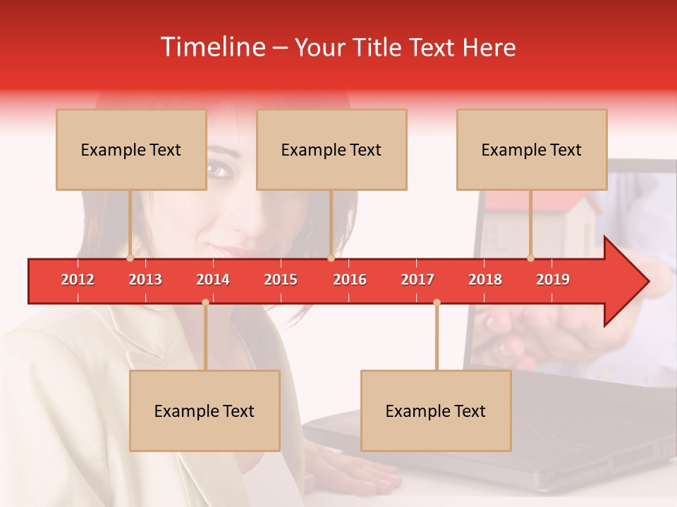 Standing Pensioner Retirement PowerPoint Template