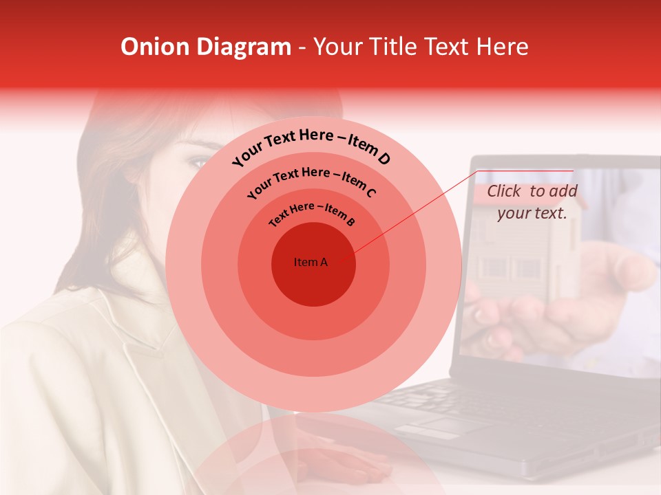 Standing Pensioner Retirement PowerPoint Template