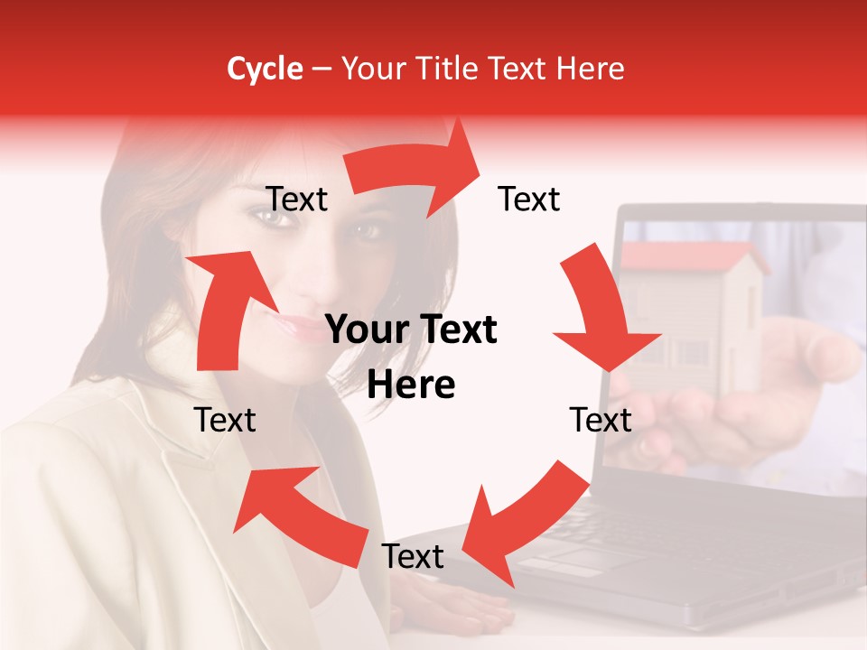 Standing Pensioner Retirement PowerPoint Template