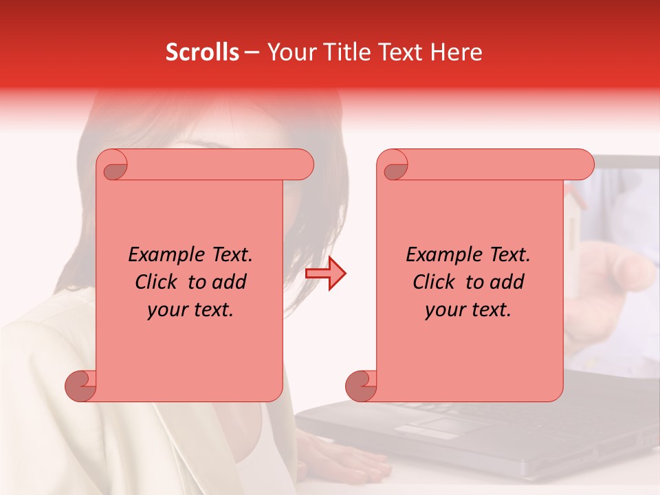 Standing Pensioner Retirement PowerPoint Template
