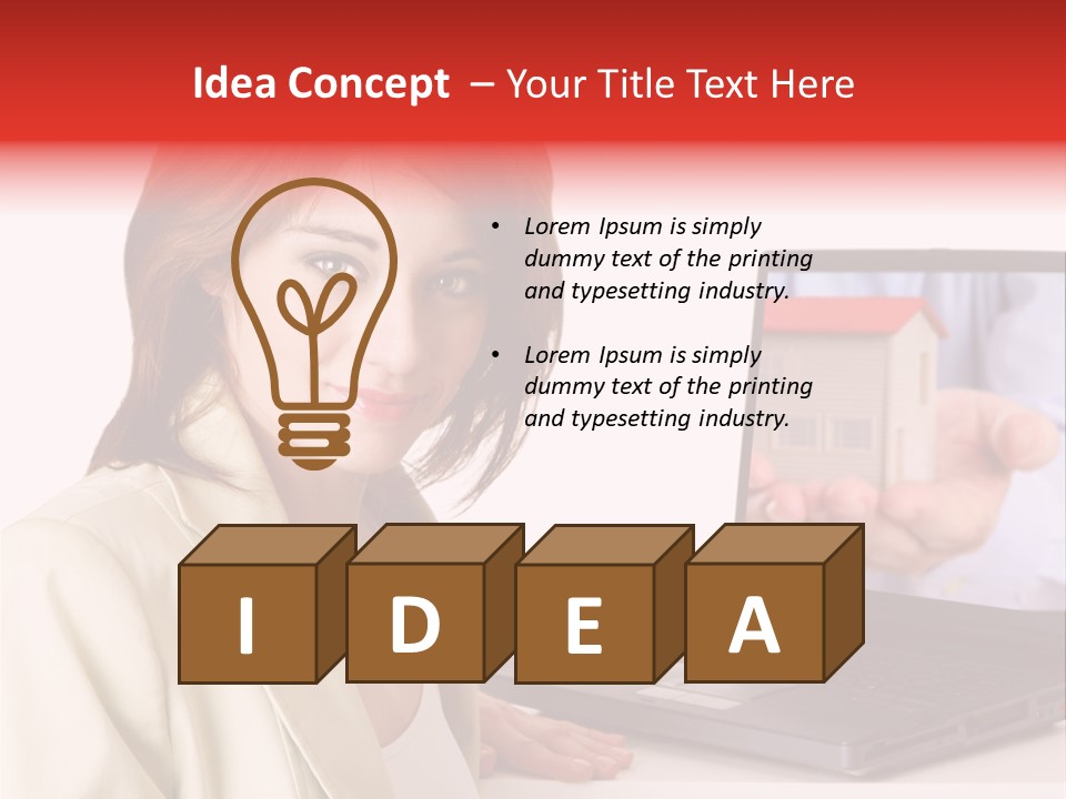 Standing Pensioner Retirement PowerPoint Template