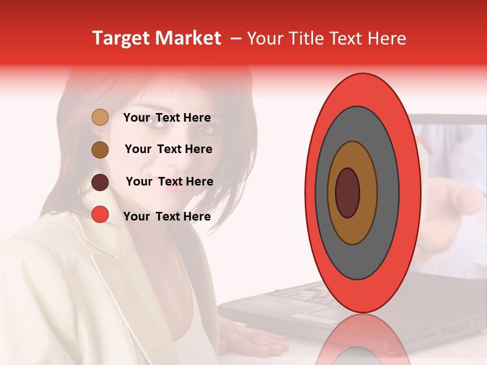 Standing Pensioner Retirement PowerPoint Template