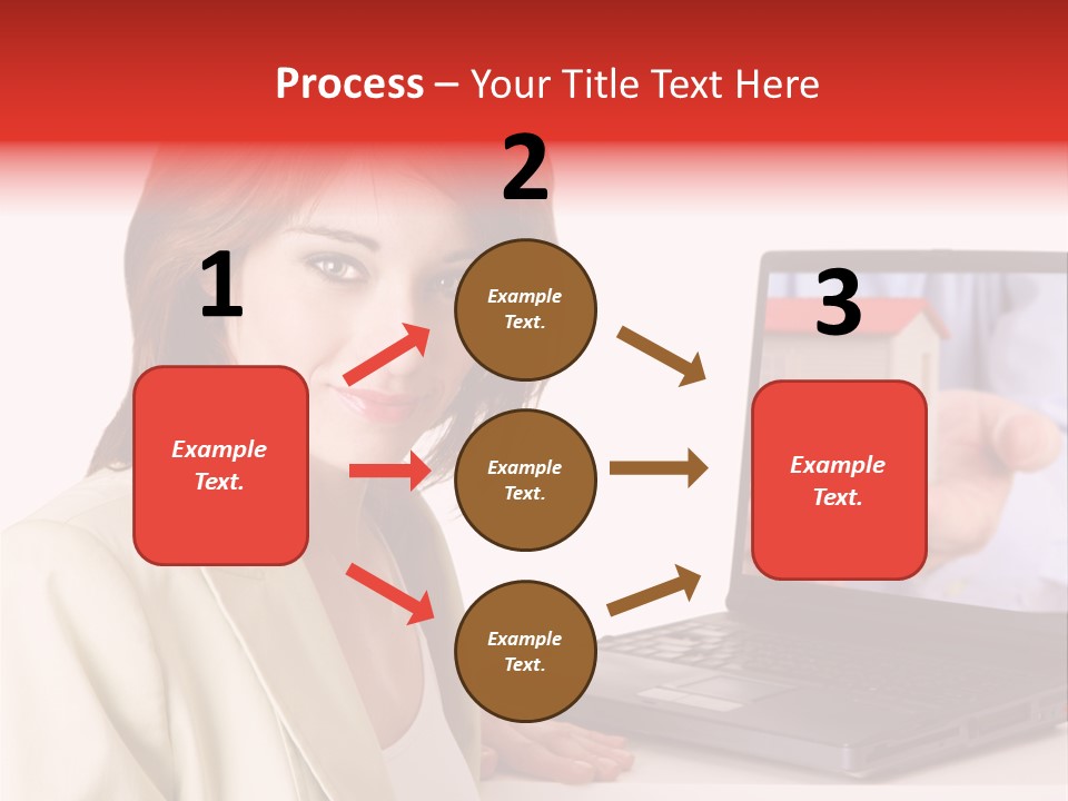 Standing Pensioner Retirement PowerPoint Template