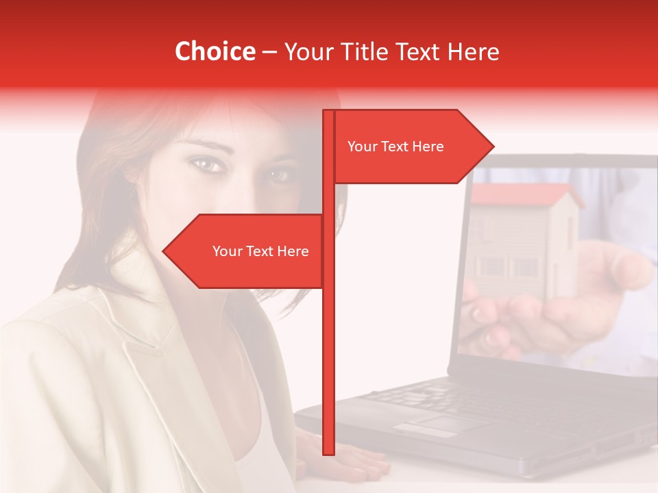 Standing Pensioner Retirement PowerPoint Template