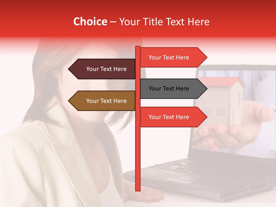 Standing Pensioner Retirement PowerPoint Template