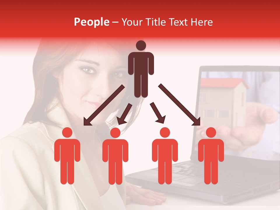 Standing Pensioner Retirement PowerPoint Template