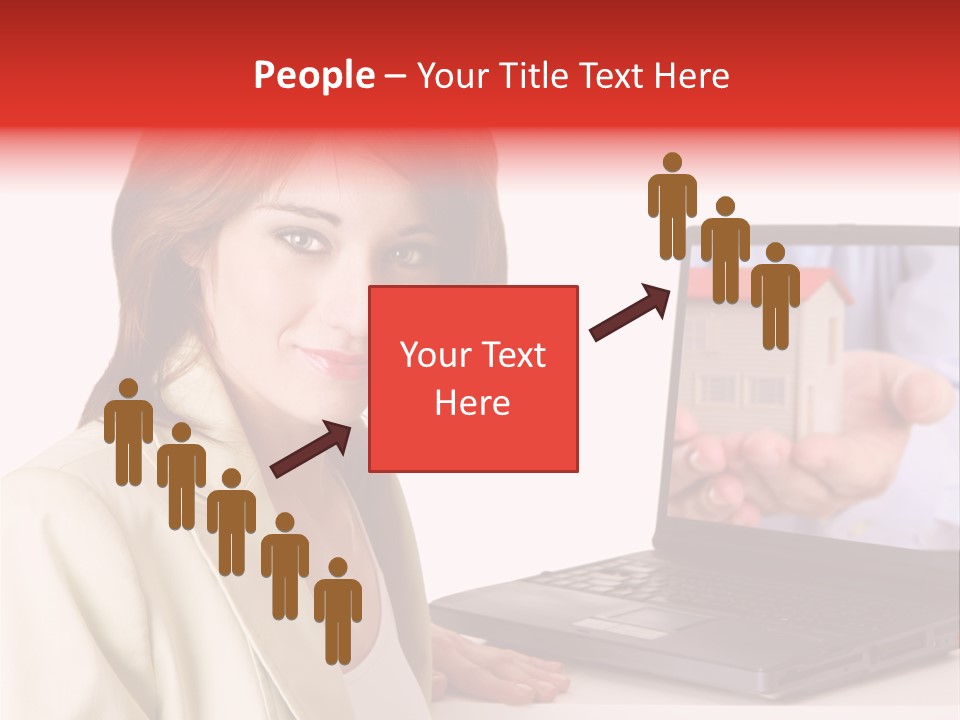 Standing Pensioner Retirement PowerPoint Template