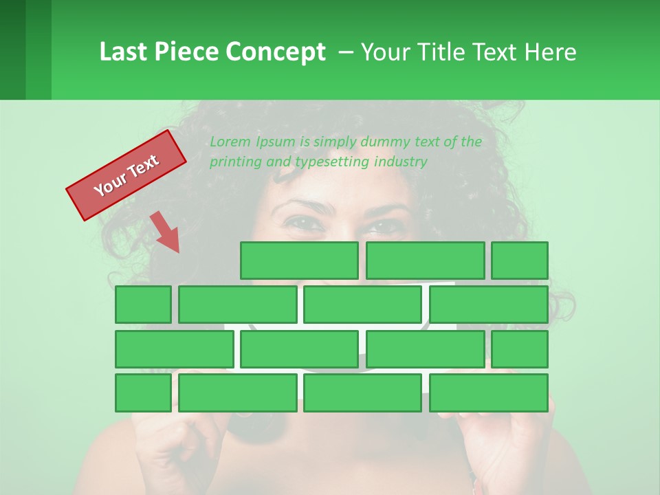 Lifestyle Sad Water PowerPoint Template