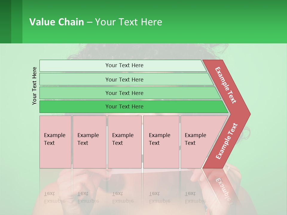 Lifestyle Sad Water PowerPoint Template