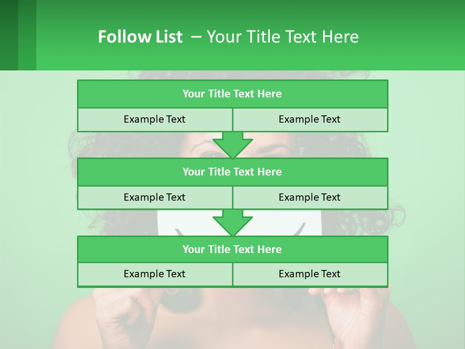 Lifestyle Sad Water PowerPoint Template