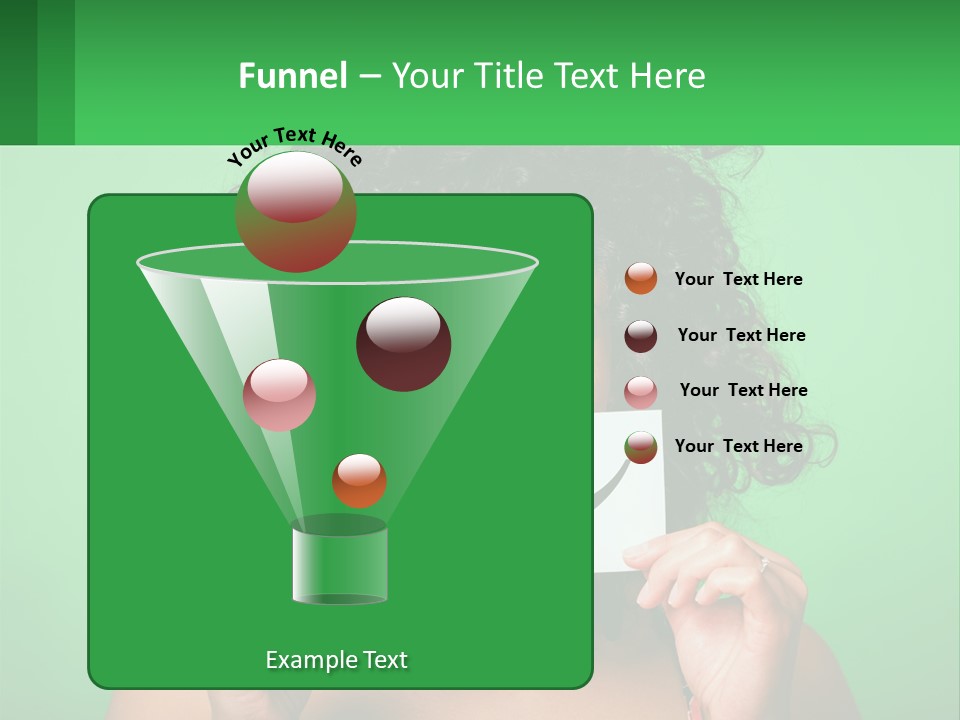 Lifestyle Sad Water PowerPoint Template