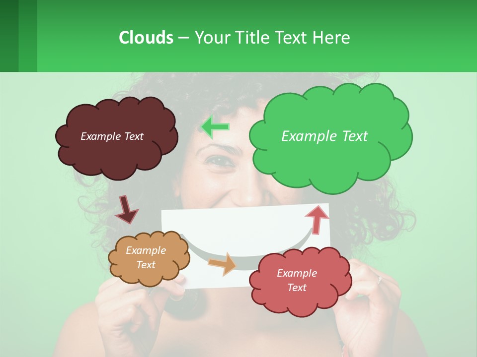 Lifestyle Sad Water PowerPoint Template