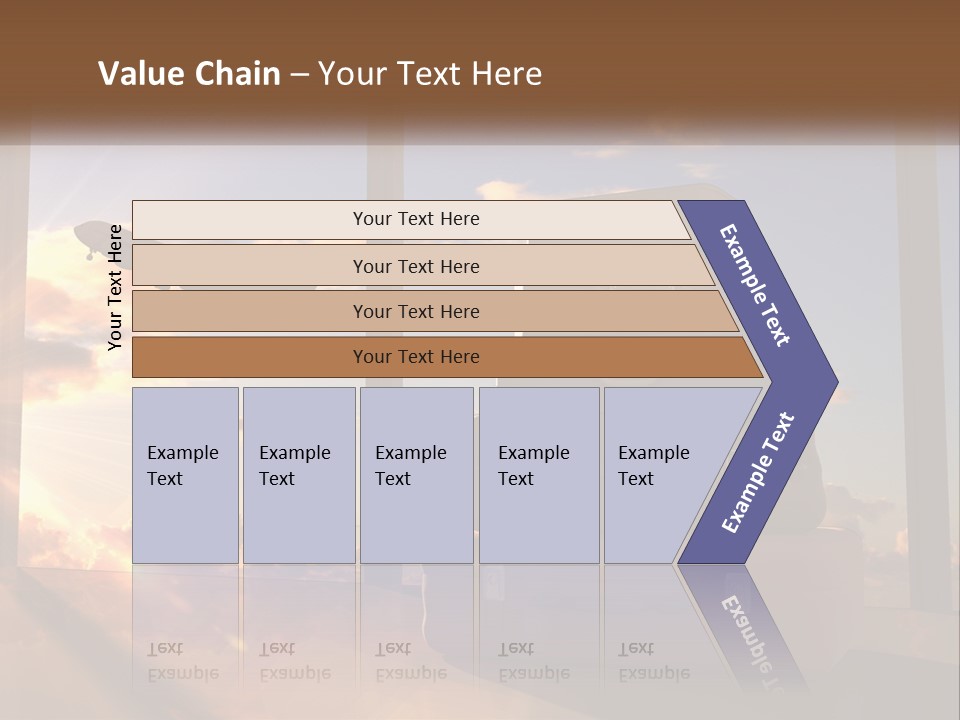 Senior Sand Sad PowerPoint Template