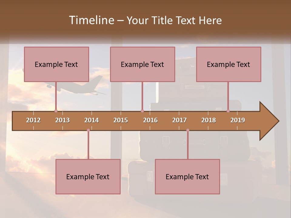 Senior Sand Sad PowerPoint Template