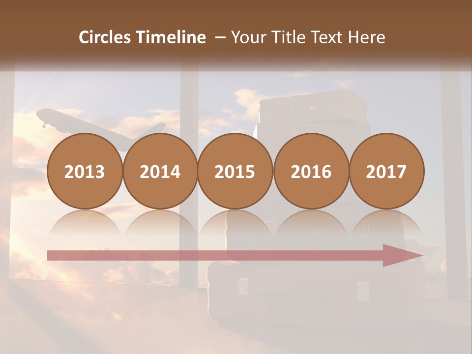 Senior Sand Sad PowerPoint Template