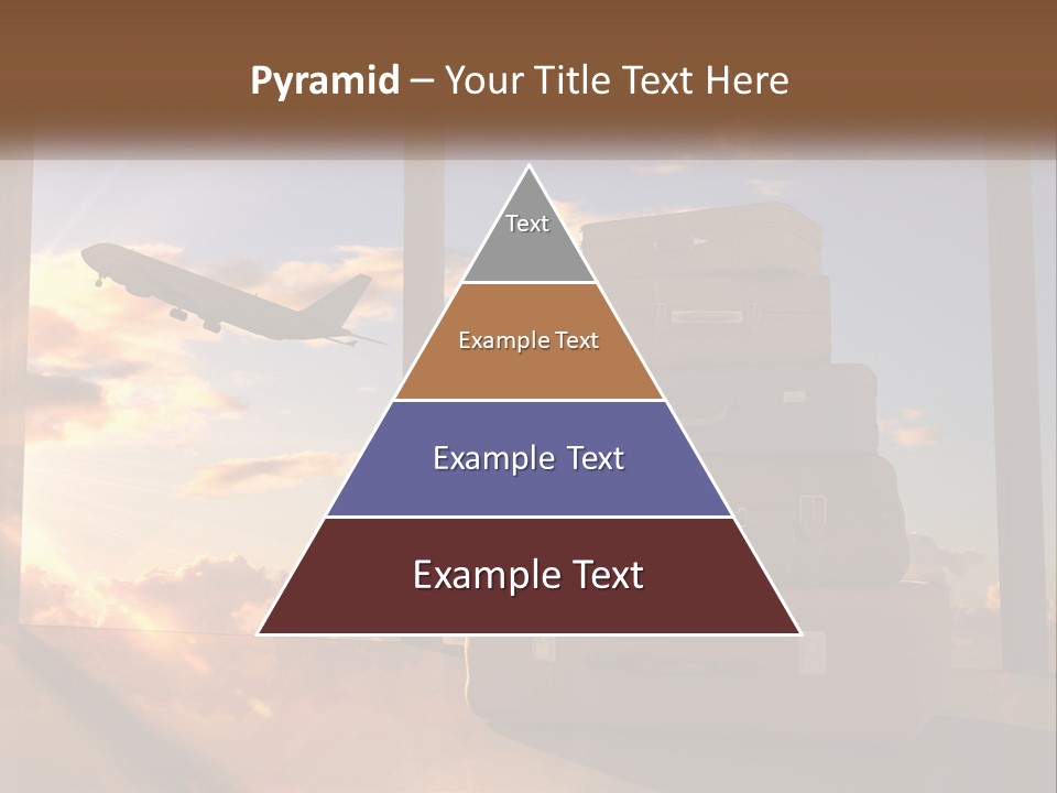 Senior Sand Sad PowerPoint Template