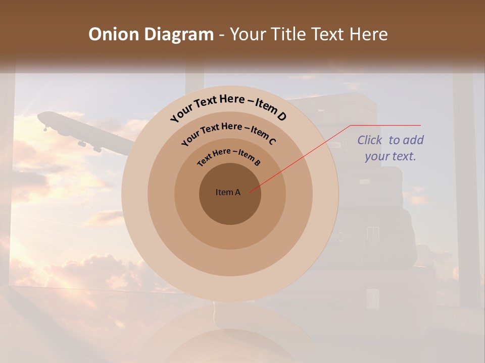 Senior Sand Sad PowerPoint Template