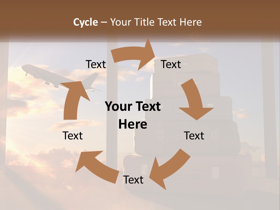 Senior Sand Sad PowerPoint Template