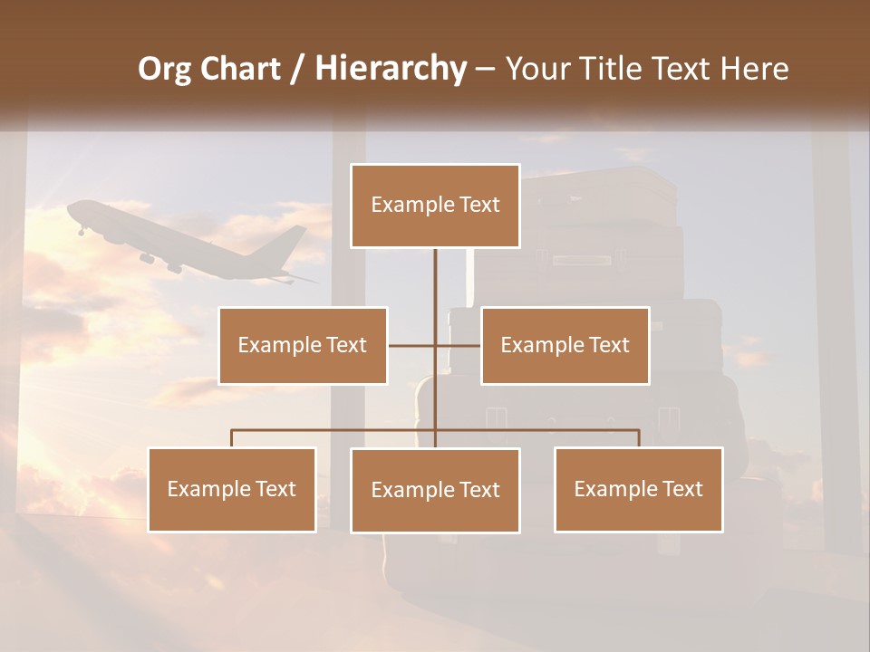 Senior Sand Sad PowerPoint Template