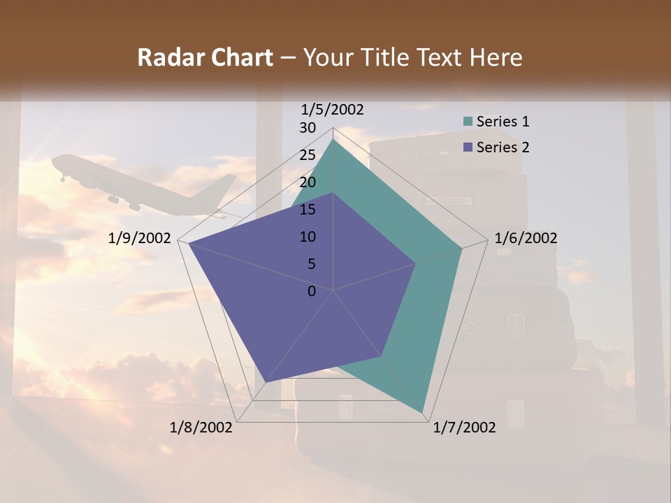 Senior Sand Sad PowerPoint Template