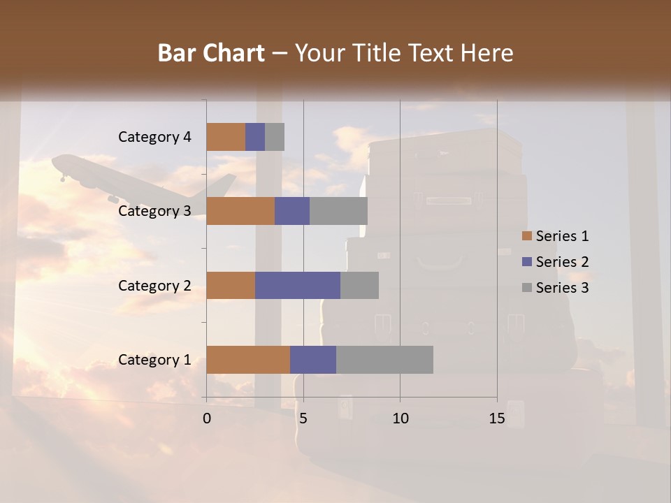 Senior Sand Sad PowerPoint Template