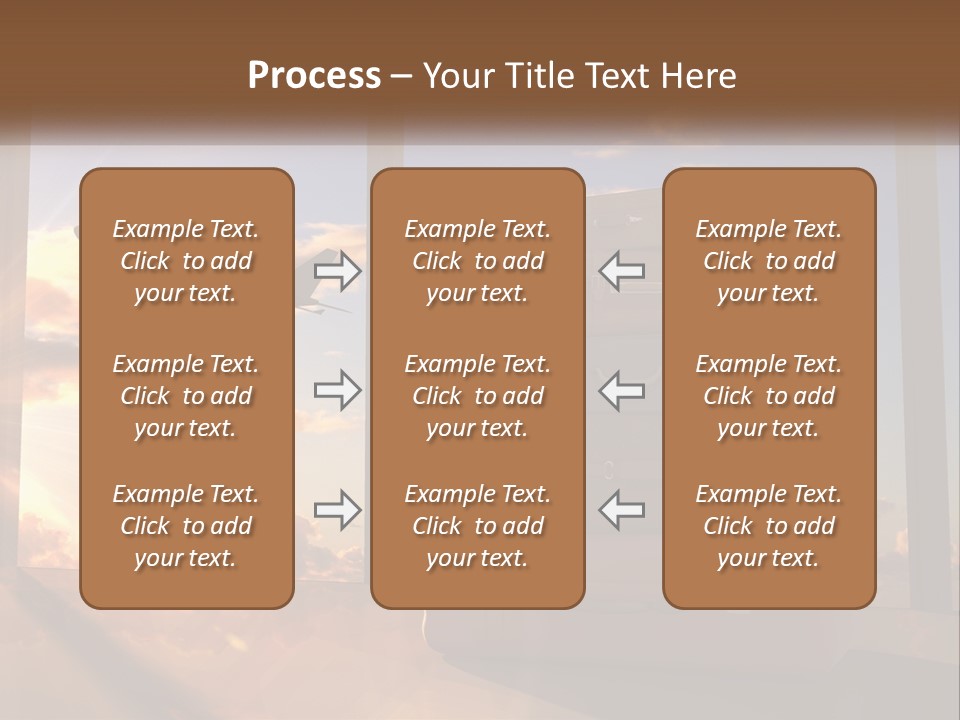 Senior Sand Sad PowerPoint Template