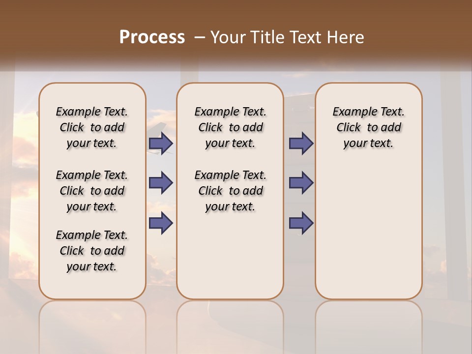 Senior Sand Sad PowerPoint Template