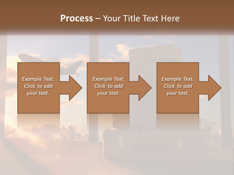 Senior Sand Sad PowerPoint Template