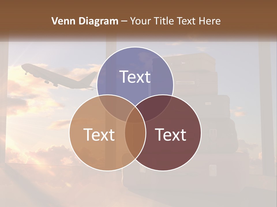 Senior Sand Sad PowerPoint Template