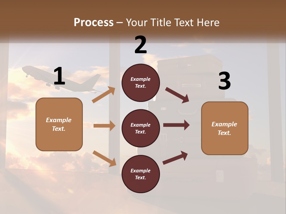 Senior Sand Sad PowerPoint Template