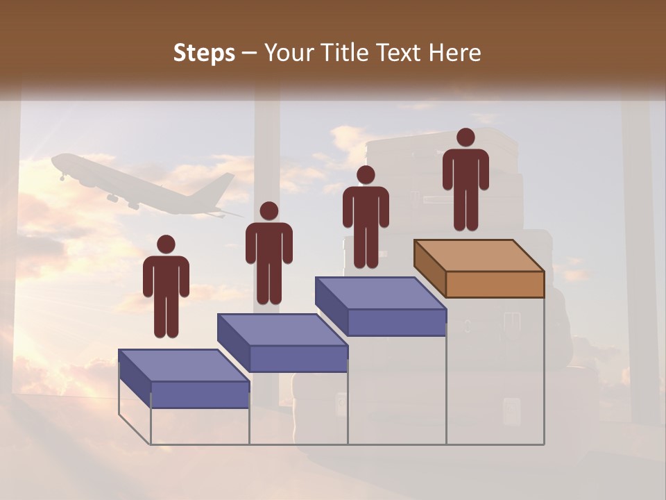 Senior Sand Sad PowerPoint Template