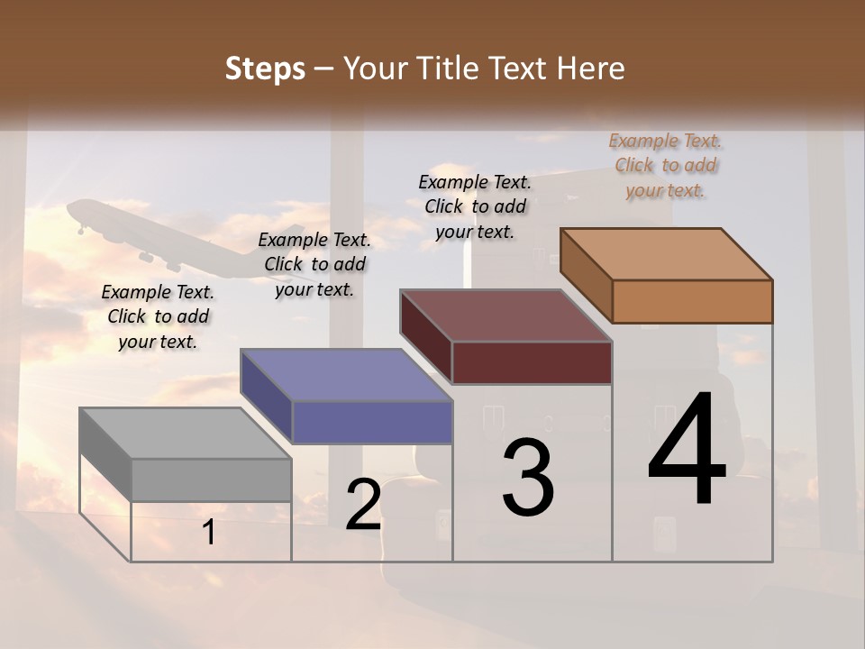 Senior Sand Sad PowerPoint Template