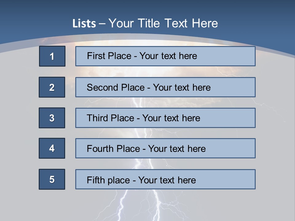 Beach Lifestyle Calm PowerPoint Template