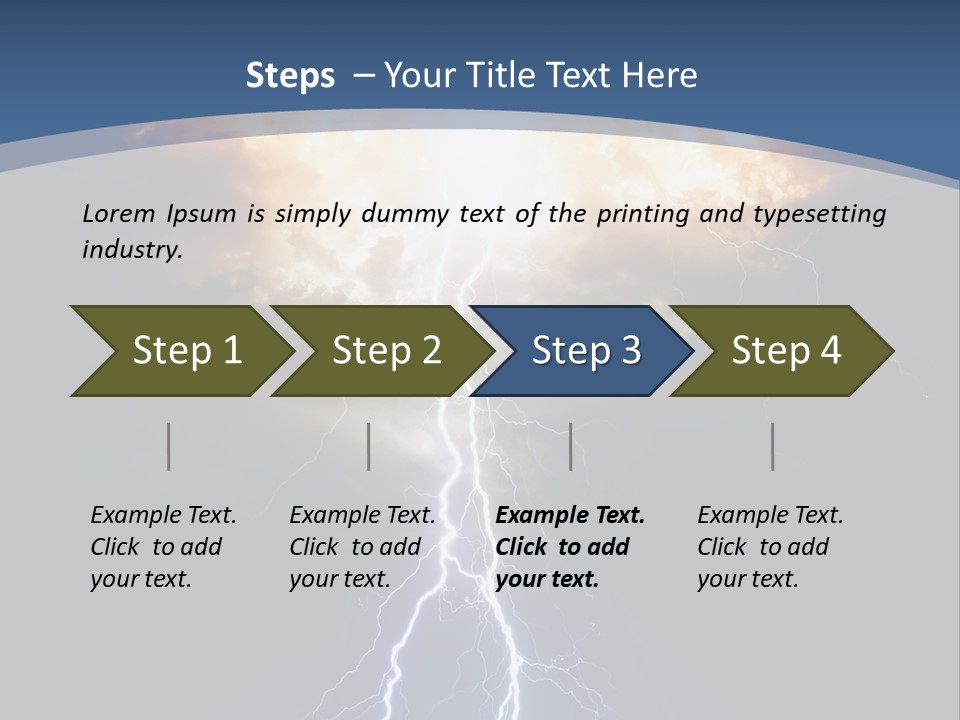 Beach Lifestyle Calm PowerPoint Template