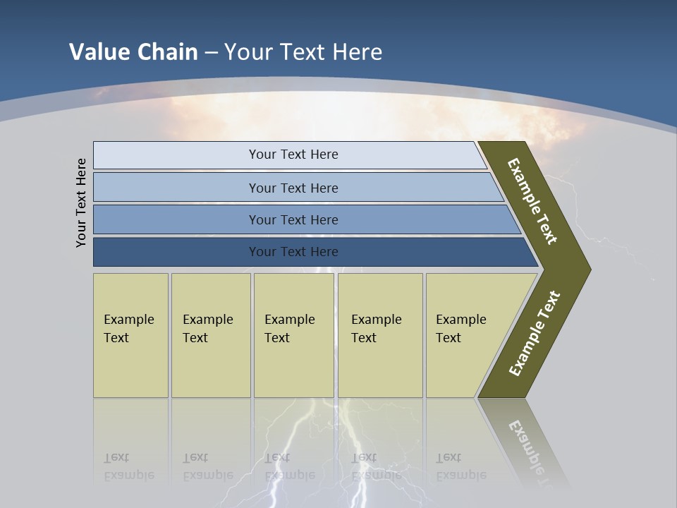 Beach Lifestyle Calm PowerPoint Template