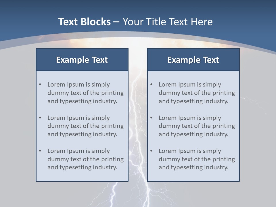 Beach Lifestyle Calm PowerPoint Template